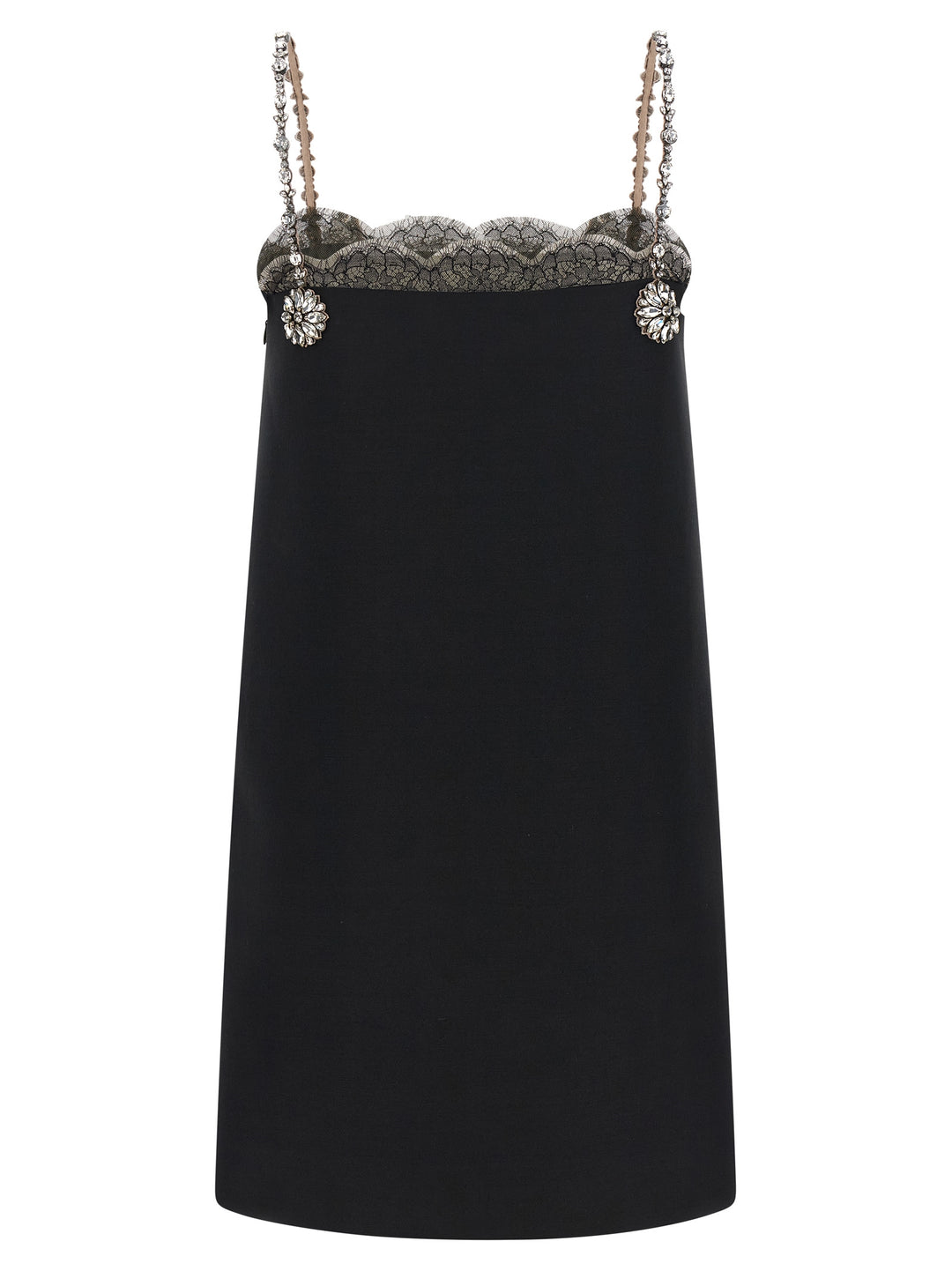Valentino Garavani Valentino Garavani Crystal Embroidery Dress Abiti - Nero | 500ba9ce59115e9d0d2f38f5d36e55e903d8bab5