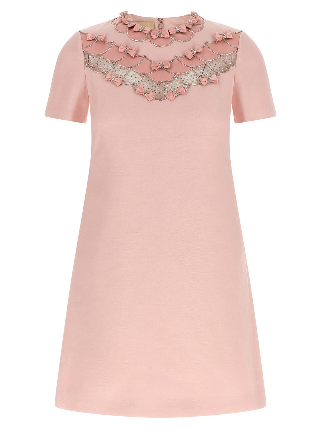Valentino Garavani Valentino Garavani Bow Dress Abiti - Rosa | dc7af9dd2b562301fe32ff4357ebb6f59aefaed6