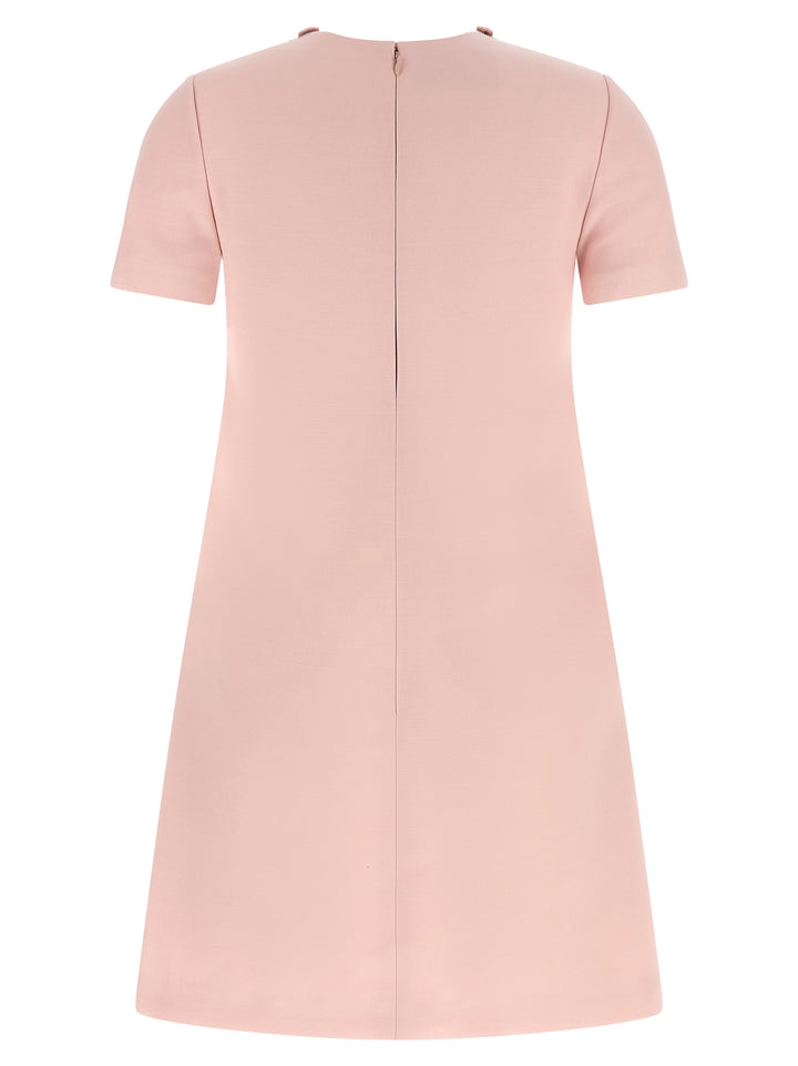 Valentino Garavani Valentino Garavani Bow Dress Abiti - Rosa | fa33213d33666bd8b5a245bac2f2fe9f13259549