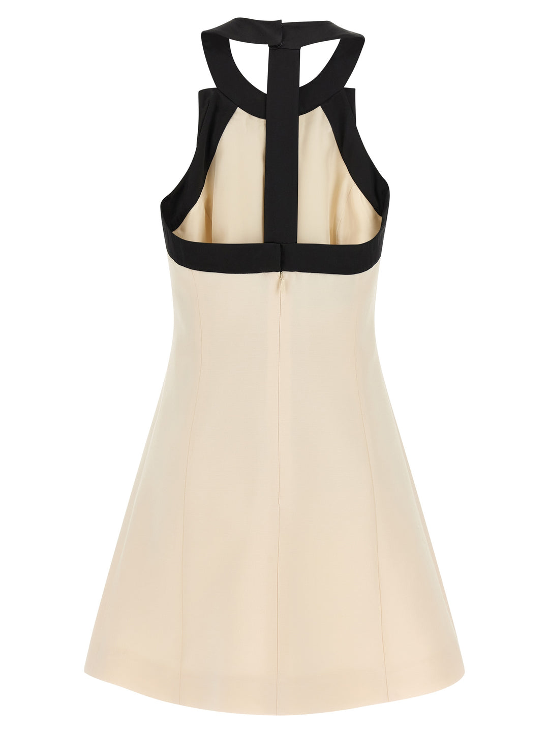 Valentino Garavani Valentino Garavani Crêpe Couture Dress Abiti - Bianco/Nero | 16df36ac313190cbe300bca3c1776a89edf83da9