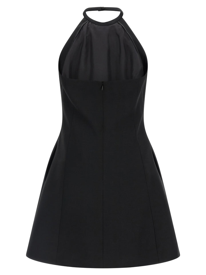 Valentino Garavani Valentino Garavani Dress With Front Embroidery Abiti - Nero | 488b8997303f822f2e6026fc37c837d1c84a10bc