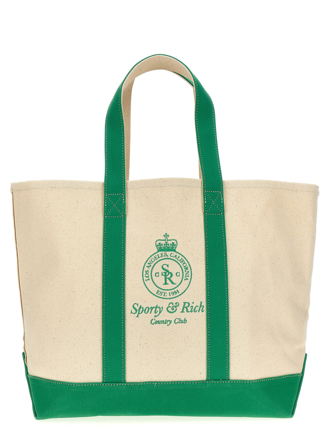 Logo Shopping Bag Tote Beige