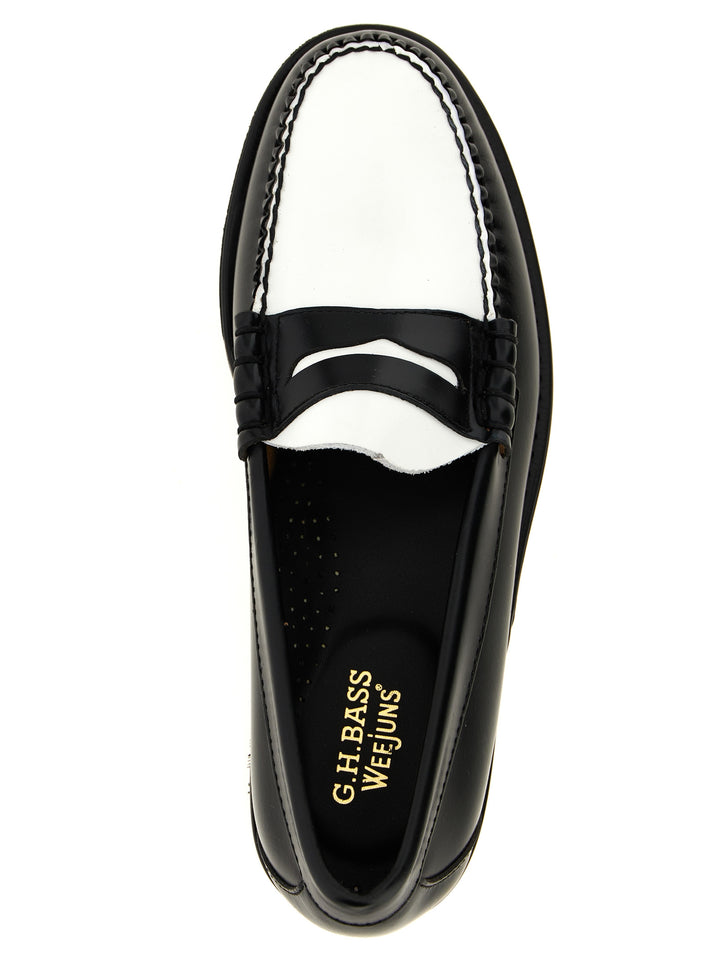G.H. Bass Weejuns Larson Mocassini - Bianco/Nero | 3fbd669e3da19b7dd07f12a2c613467b1105dcf2