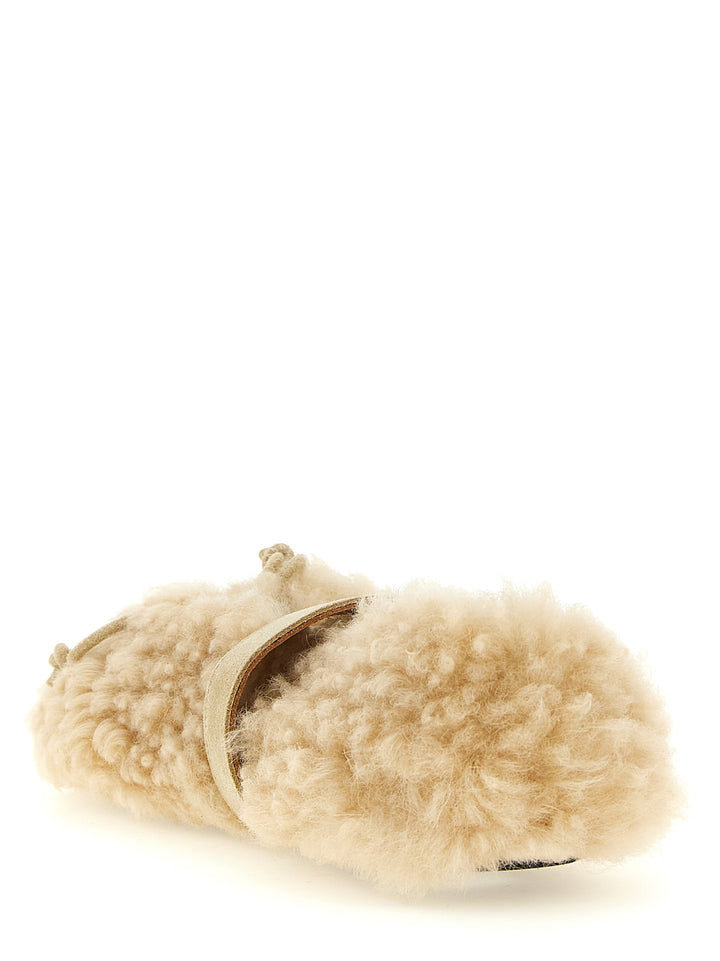 Marni Dancer Shoe Flat shoes - Beige | 13fb3f74a5bf530e586320fc99cf2b6f8dfb517c