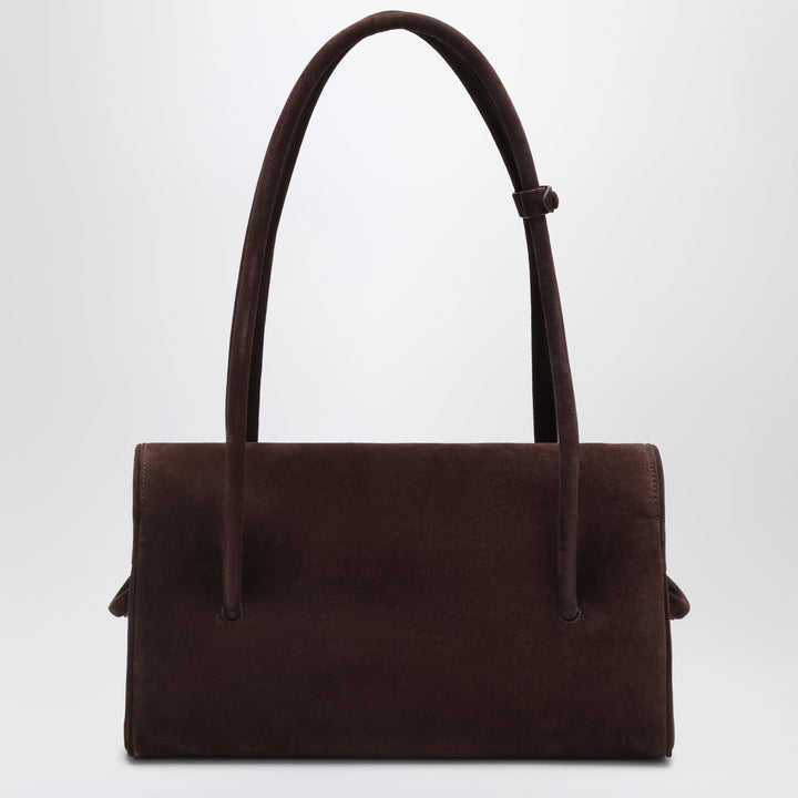 Jacquemus Turismo Umhängetasche Braun Aus Wildleder