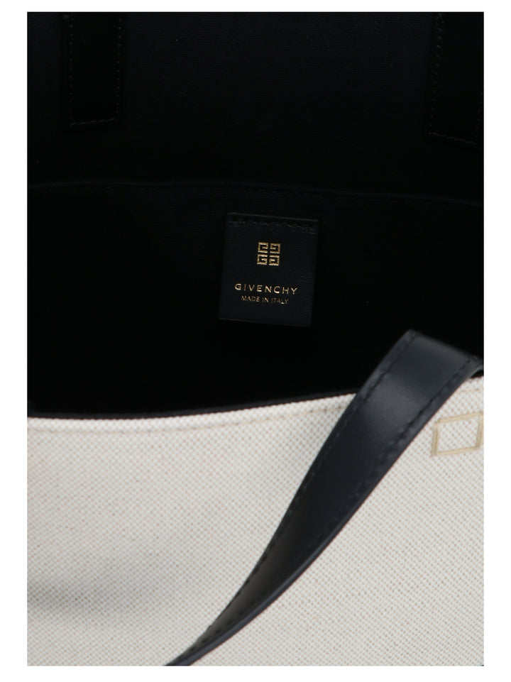 Givenchy G Tote - Bianco/Nero | d6c02fadcad185774982dfa162724a20df085db2