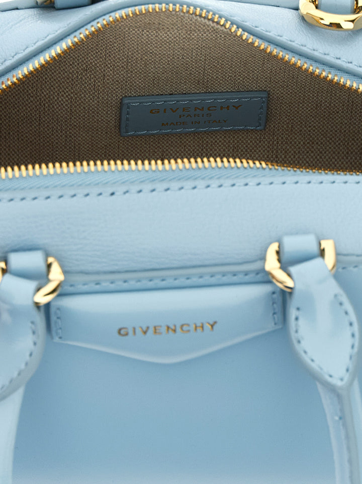 Givenchy Antigona East-West Borse a Mano - Celeste | 58ca29a5287dc2707ebe1279df67313a8399d265