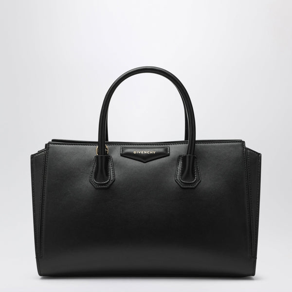 Black Antigona Catchall Leather Bag