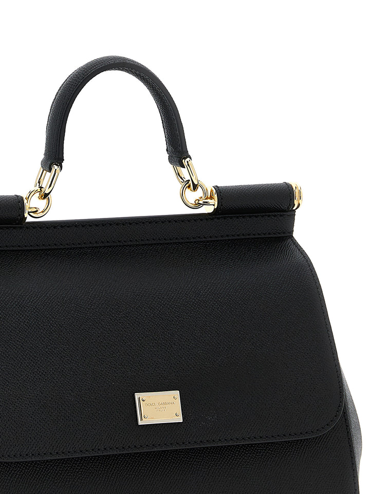 Dolce & Gabbana Sicily Borse a Mano - Nero | 1d11c523cf682c255b3fe0c3ff8998da3fd2e470
