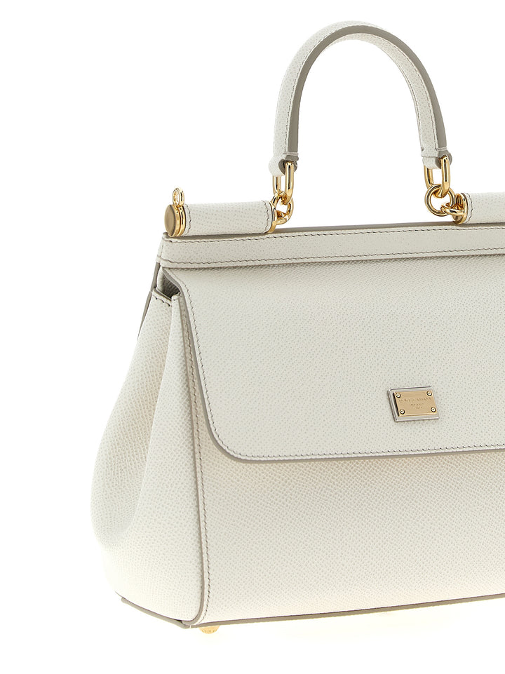 Dolce & Gabbana Sicily Borse a Mano - Bianco | f1295ef789a579ed86c8288640fd059d733f4b03