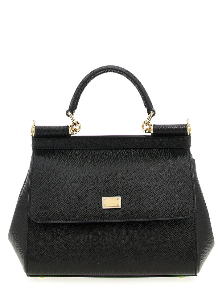 Dolce & Gabbana Sicily Borse a Mano - Nero | 756ac7c576ddf4f68d2e33b2ec0d8a09dae25c7f