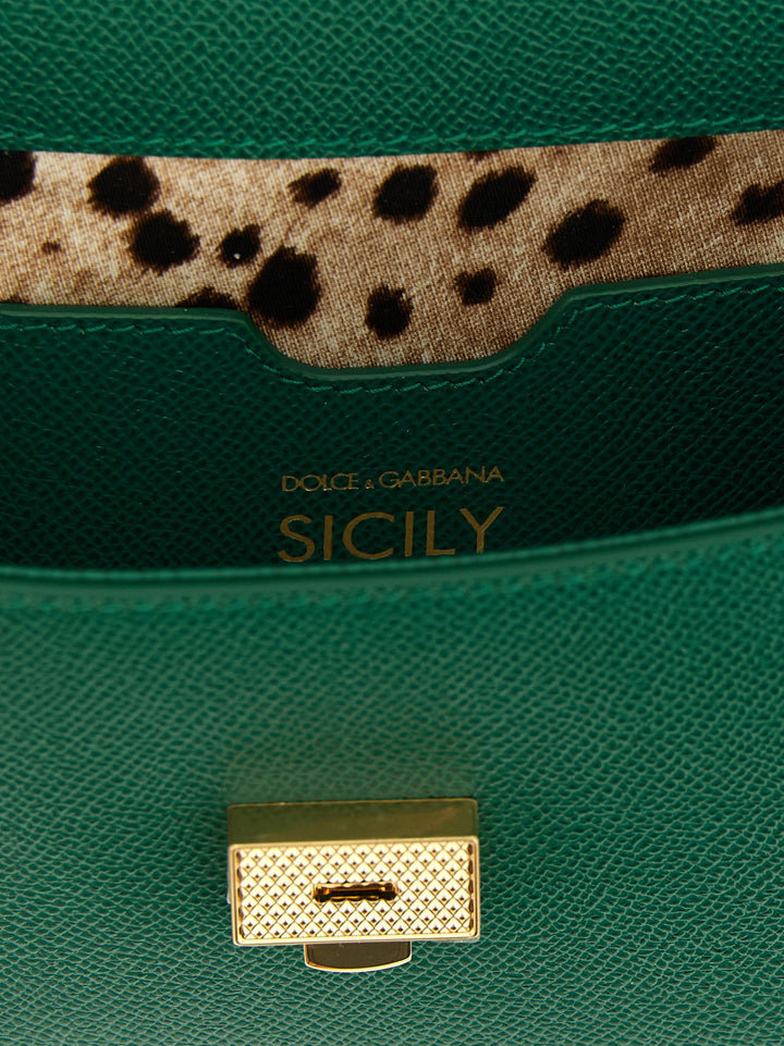 Dolce & Gabbana Sicily Borse a Mano - Verde | 4076afc76b1693bafa66bff2e3b2b4f557324927