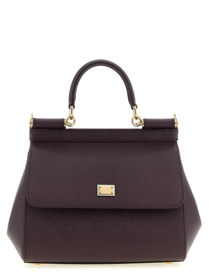 Dolce & Gabbana Sicily Borse a Mano - Viola | a753e9b35d4d6b9918ef80d96ecf323b992904b7