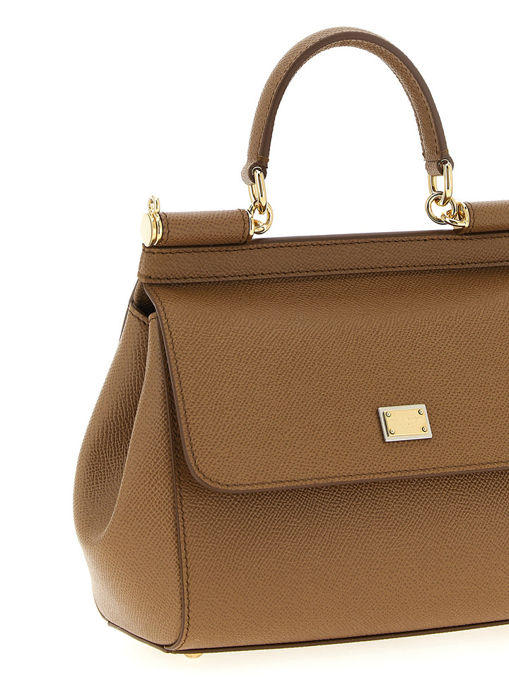 Dolce & Gabbana Sicily Borse a Mano - Marrone | ac778205c38ace702636071c0afdf20b1db31180