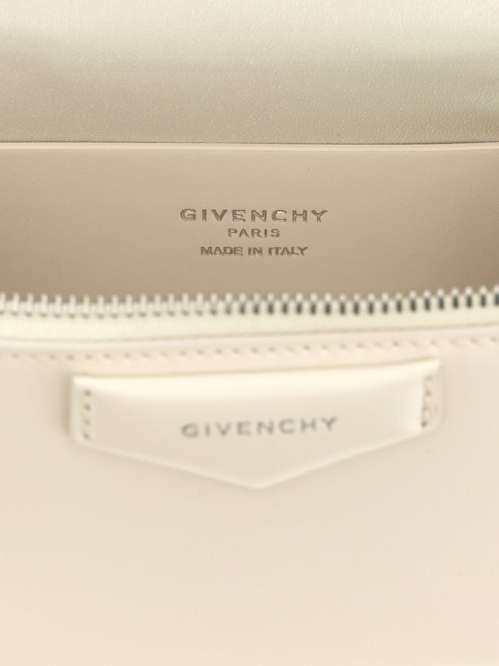 Givenchy Antigona Borse a Tracolla - Bianco | 6d262b2fa5b98aefe285e5e02f11fcd2b6bcccc8