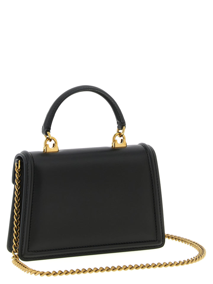 Dolce & Gabbana Devotion Borse a Mano - Nero | 4079b0b63190ee1589ad198d022609ee598b0fbb