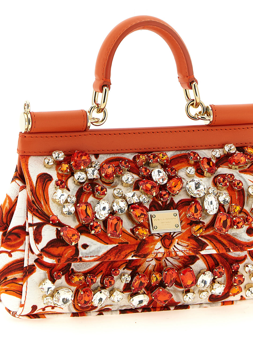 Dolce & Gabbana Sicily Borse a Mano - Arancione | c70e681f7fb963e962d2d614b434abb70ed3b3c9