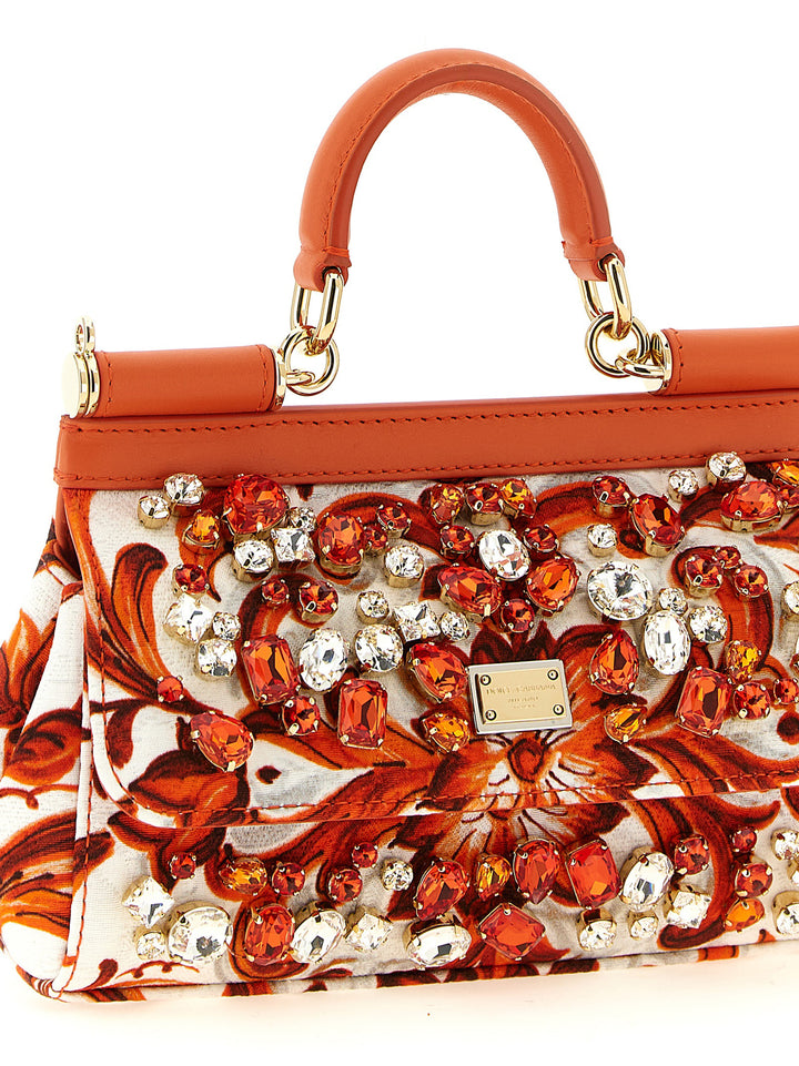 Dolce & Gabbana Sicily Borse a Mano - Arancione | c70e681f7fb963e962d2d614b434abb70ed3b3c9