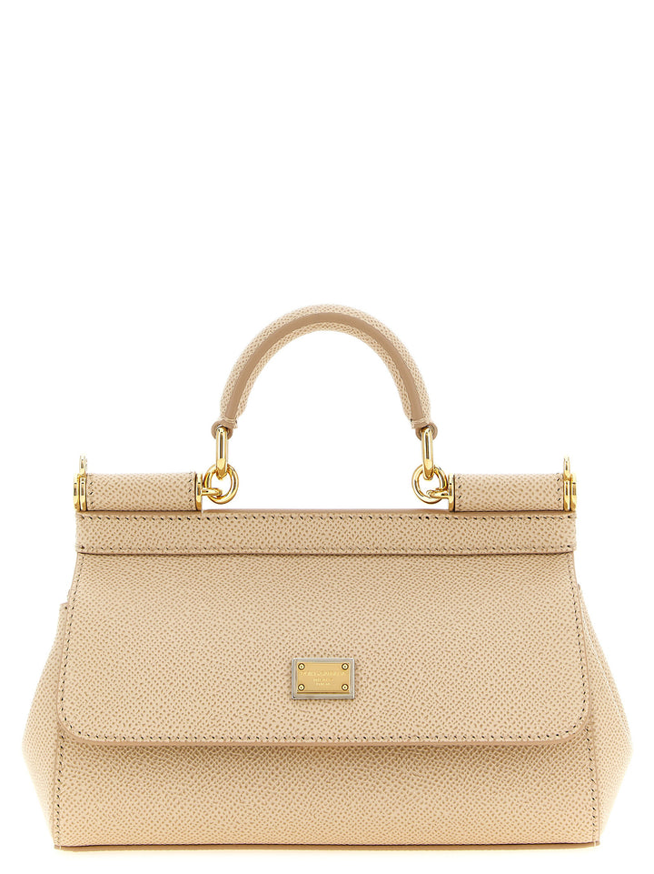 Dolce & Gabbana Sicily Borse a Mano - Rosa | bd5b0eb937ddc164338b7b9fdfb0fcf6446e3b33