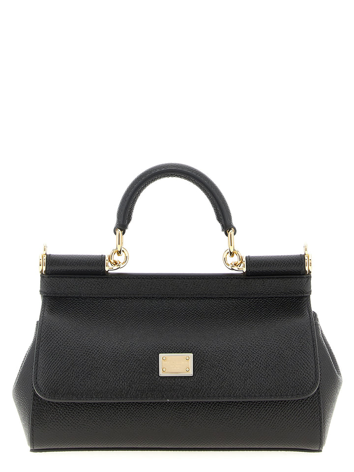 Dolce & Gabbana Sicily Borse a Mano - Nero | b5c66fc6b2e5058c07bff47da72c2d42fb29e279