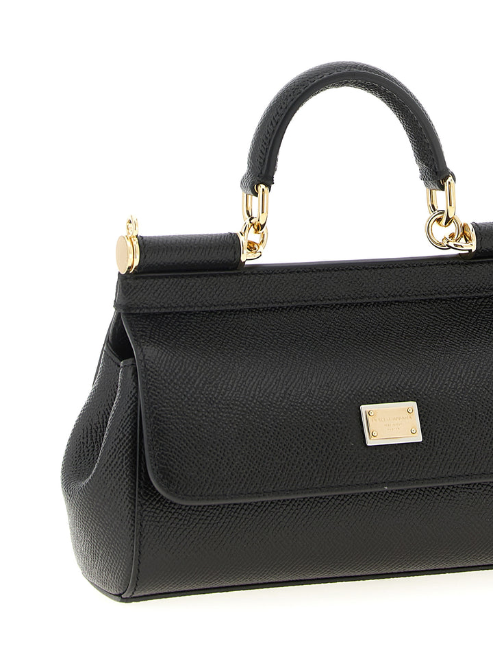 Dolce & Gabbana Sicily Borse a Mano - Nero | 7f3590786240fed4d424567924edf04a3c117f6e