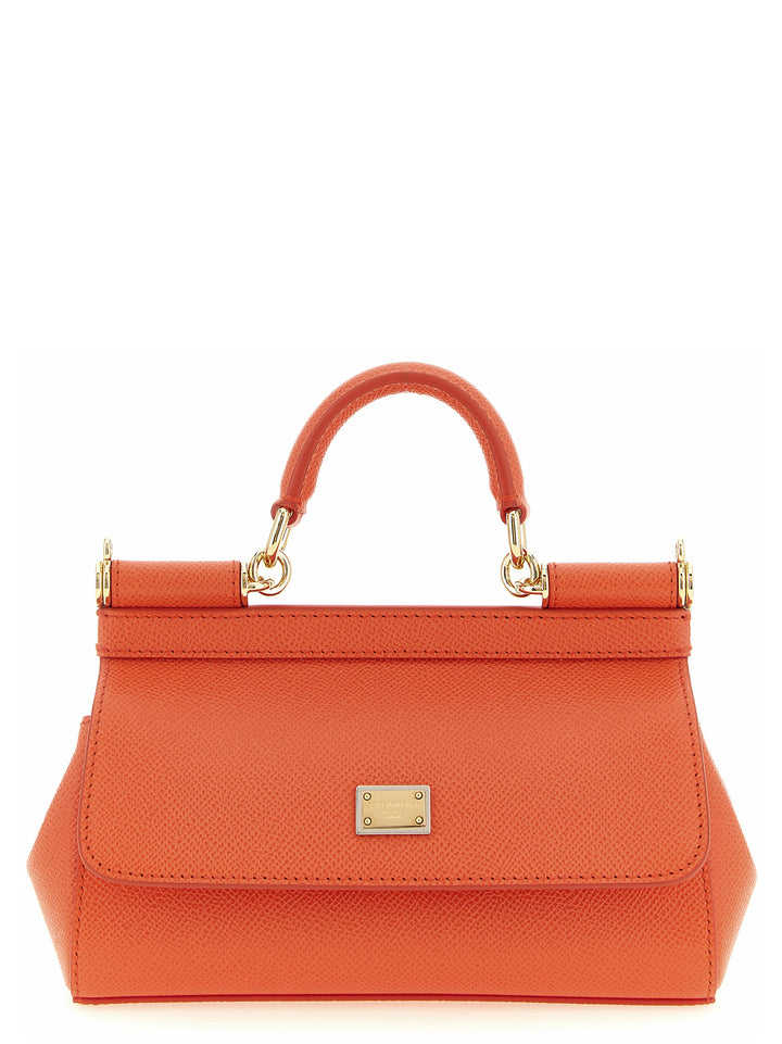 Dolce & Gabbana Sicily Borse a Mano - Arancione | bd59dff3bd95ff1e55e2fbf1c961410fbfb48a02