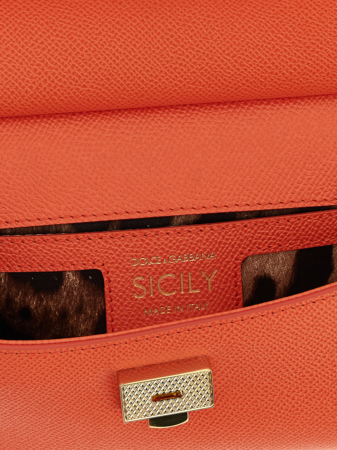 Dolce & Gabbana Sicily Borse a Mano - Arancione | d5279af385ff1a0390dc69652e19f38de10eb4a5