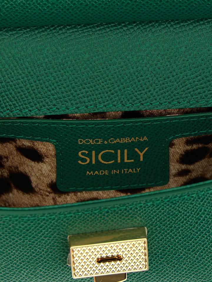 Dolce & Gabbana Sicily Borse a Mano - Verde | 804d213a2ec1e7be490c02076c3a9f05583b9329
