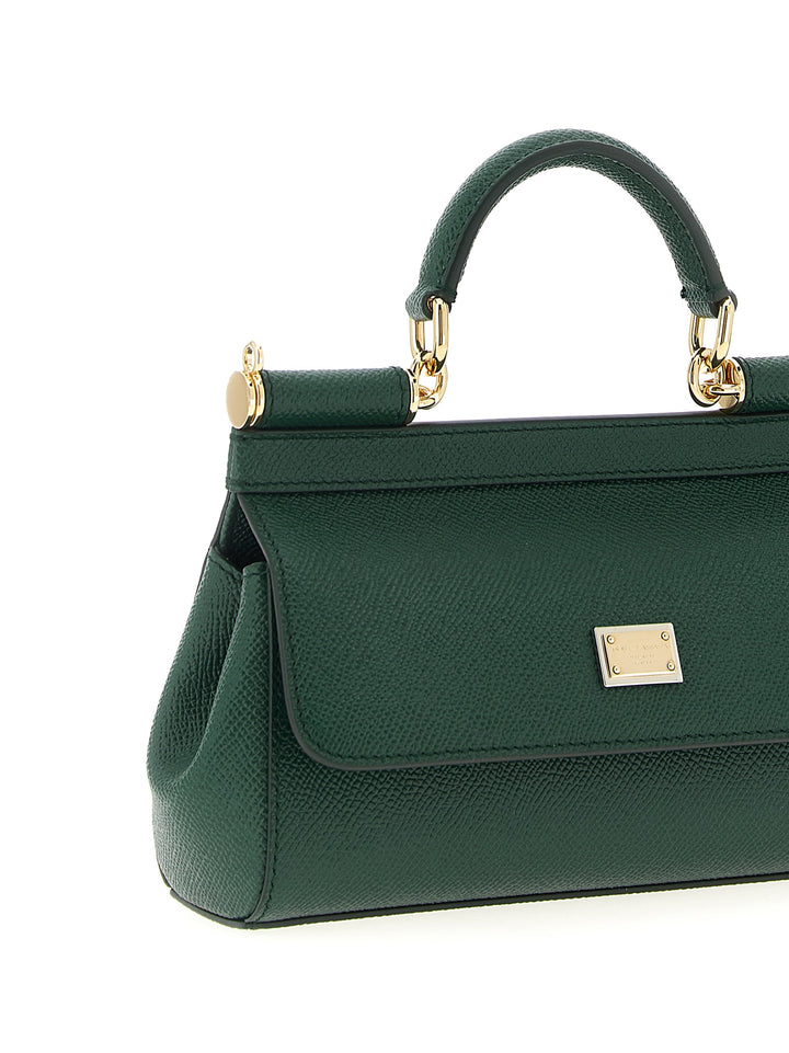 Dolce & Gabbana Sicily Borse a Mano - Verde | dc6f2bb6e81cab834542c209d84245110fc583d7