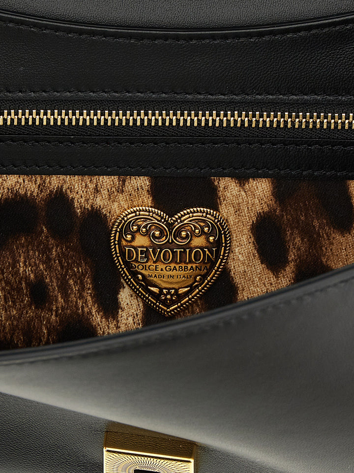 Dolce & Gabbana Devotion Borse a Spalla e Tracolla - Nero | f45a438f4df8b6cc0e00f94c5c69c6560e0c83fe