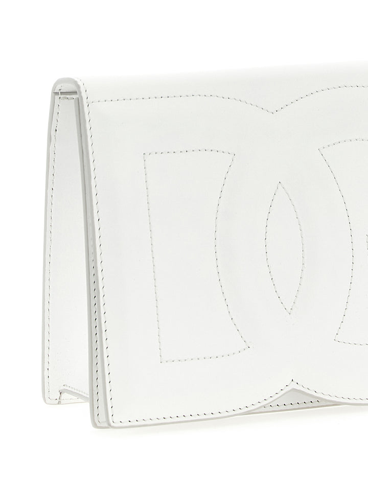 Dolce & Gabbana Logo Crossbody Bag Borse a Tracolla - Bianco | 1bc4a028dc27689915dbd27c6cb9c1ad5f41f852