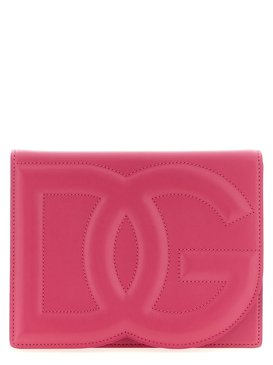 Logo Crossbody Bag Borse A Tracolla Fucsia