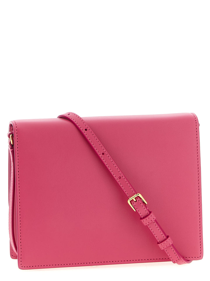Dolce & Gabbana Logo Crossbody Bag Borse a Tracolla - Fucsia | 9405c9b09f4d4f584be7ccfaa51744fb69d513b3