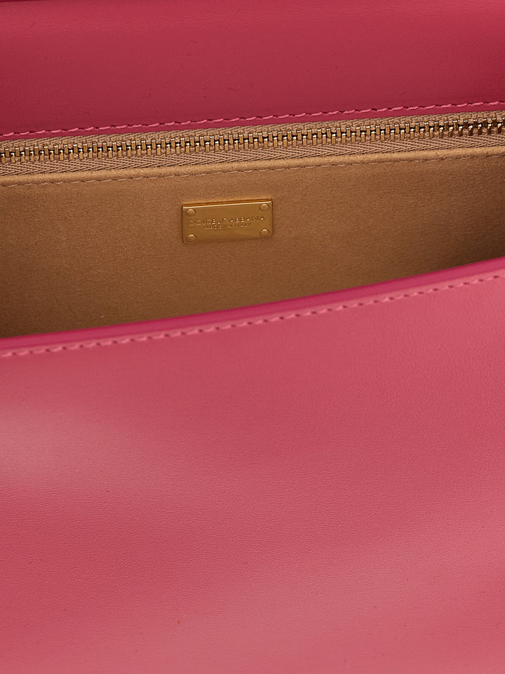 Dolce & Gabbana Logo Crossbody Bag Borse a Tracolla - Fucsia | 61e0f5db4305da8292c027602dfc33425b0913bc