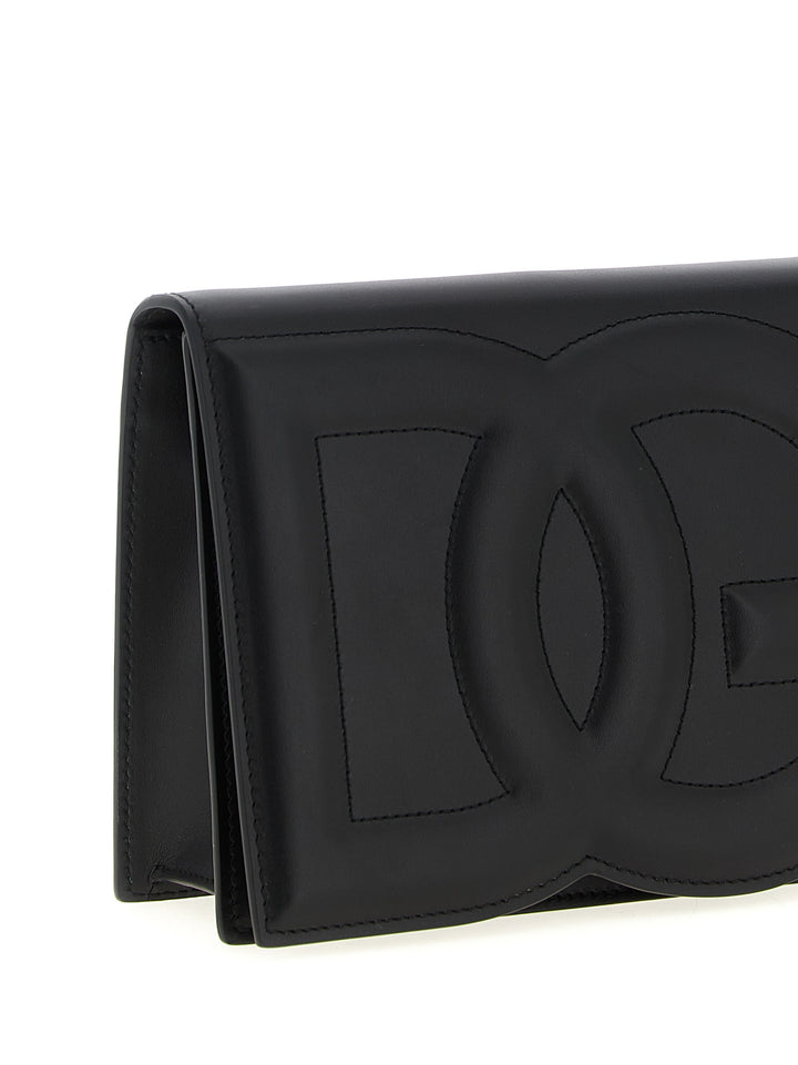 Dolce & Gabbana Logo Crossbody Bag Borse a Tracolla - Nero | 7497003c7b30d92b1cc903bc6c2a9c324b216cab