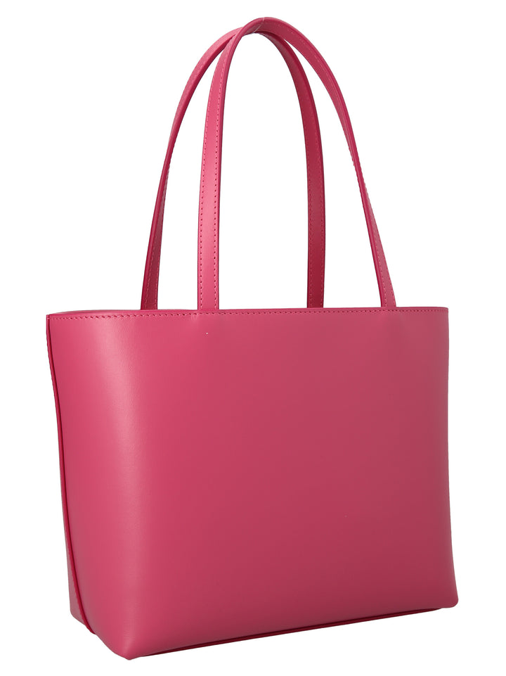 Dolce & Gabbana Small Logo Shopping Bag Tote - Fucsia | ae15879290ce800e6e5b913b76c60032b422f926