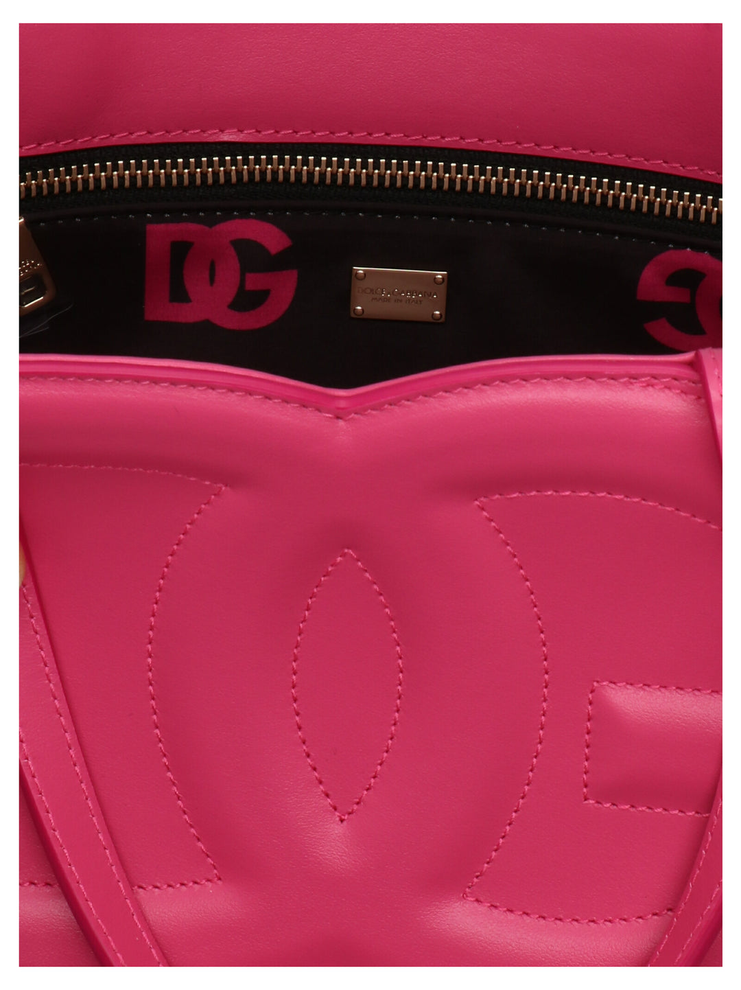 Dolce & Gabbana Small Logo Shopping Bag Tote - Fucsia | e4c5009542691fe69b4049a6468bb0403d961e5d