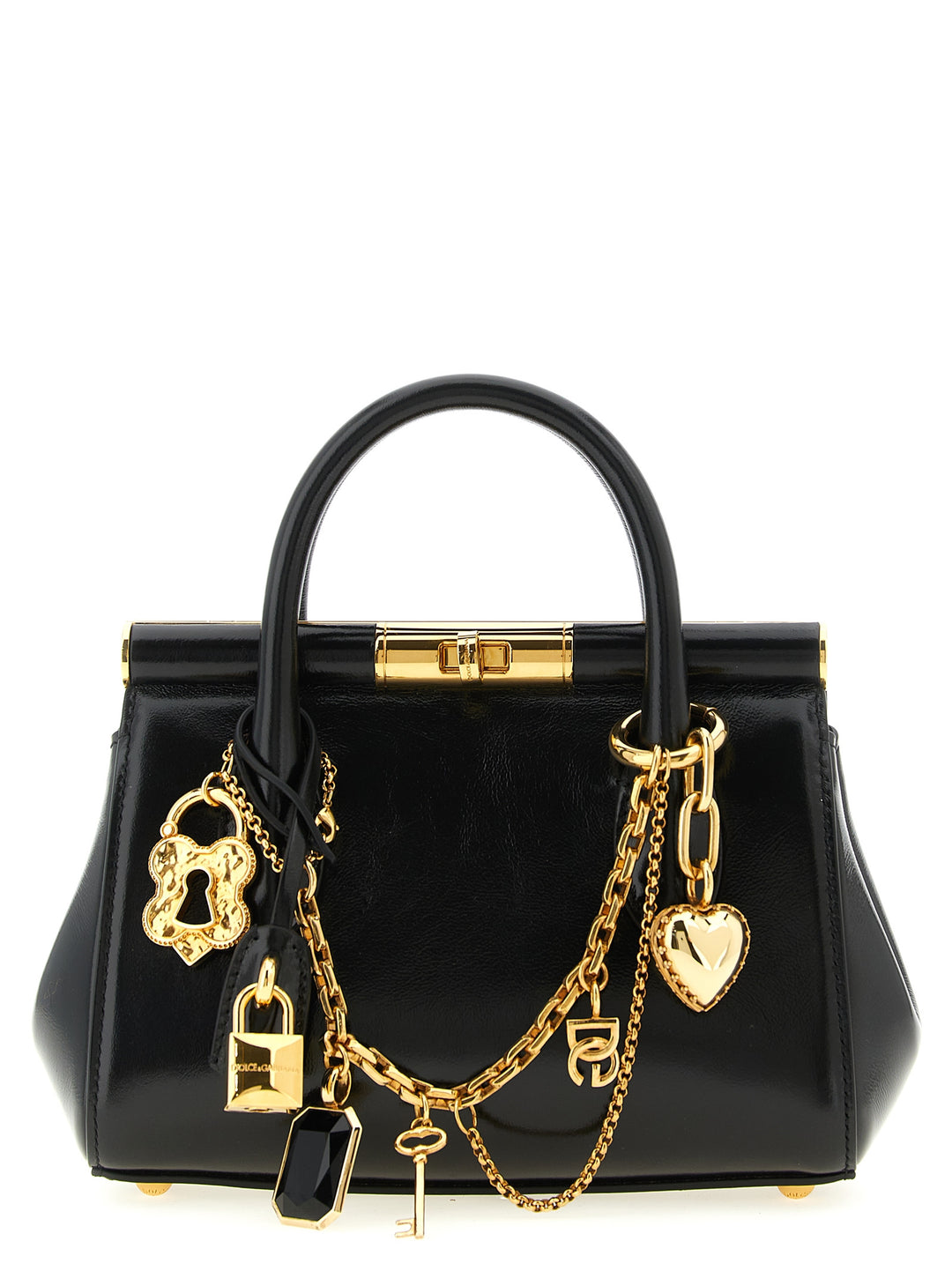 Dolce & Gabbana Marlene Mini Borse a Mano - Nero | e5787c277441220c1bbb12acd8bcd17df4c4d4ee