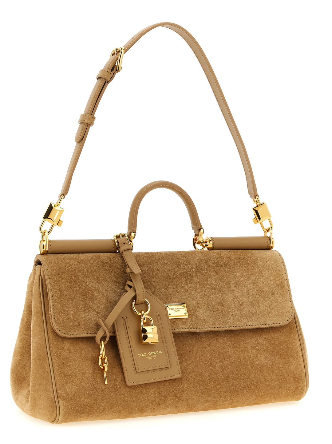Dolce & Gabbana My Sicily Borse a Mano - Beige | a648dd410da24fbd6524269eefae41f74e02a832