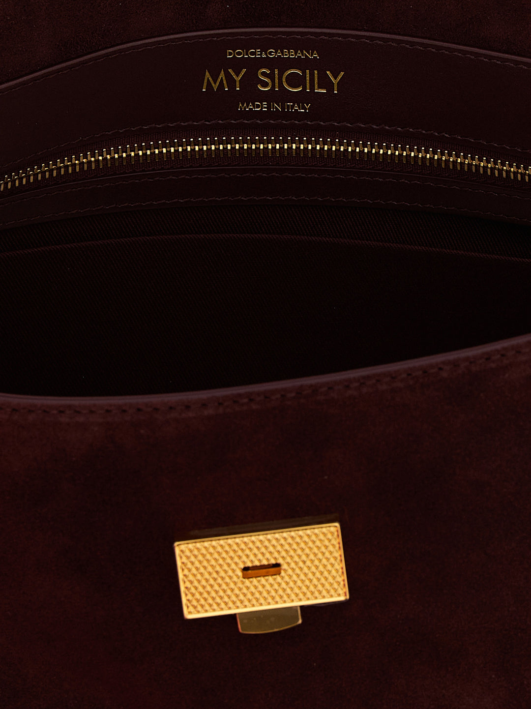 Dolce & Gabbana My Sicily Borse a Mano - Bordeaux | 425a5ee8380dd42bacd0998ddbc14a20e16a5559