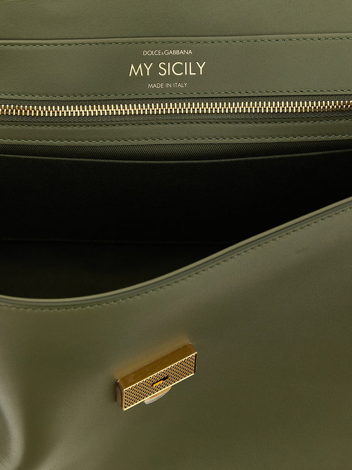 Dolce & Gabbana My Sicily Borse a Mano - Verde | d14fe7a622d5129ef86beb39248bf86c85210763