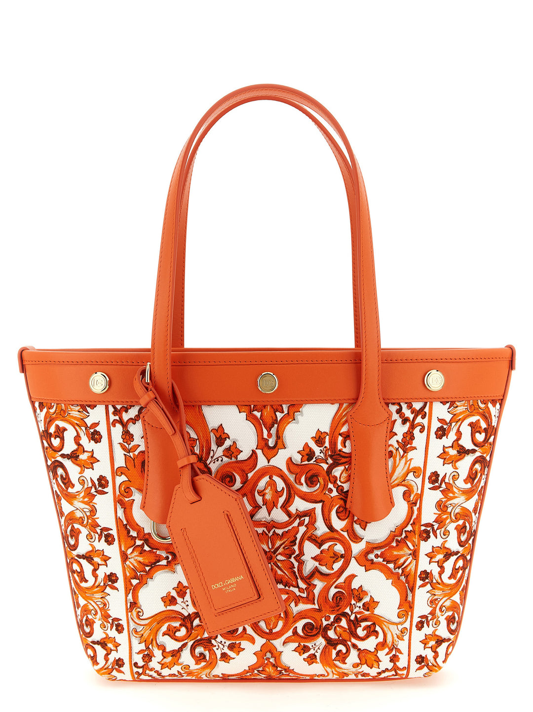 Dolce & Gabbana Atene Tote - Arancione | a51d7184b0b60c580465af2fb974824a6769a62b