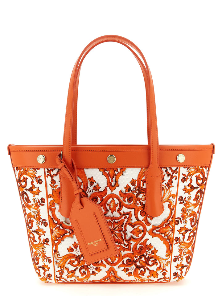 Dolce & Gabbana Atene Tote - Arancione | a51d7184b0b60c580465af2fb974824a6769a62b