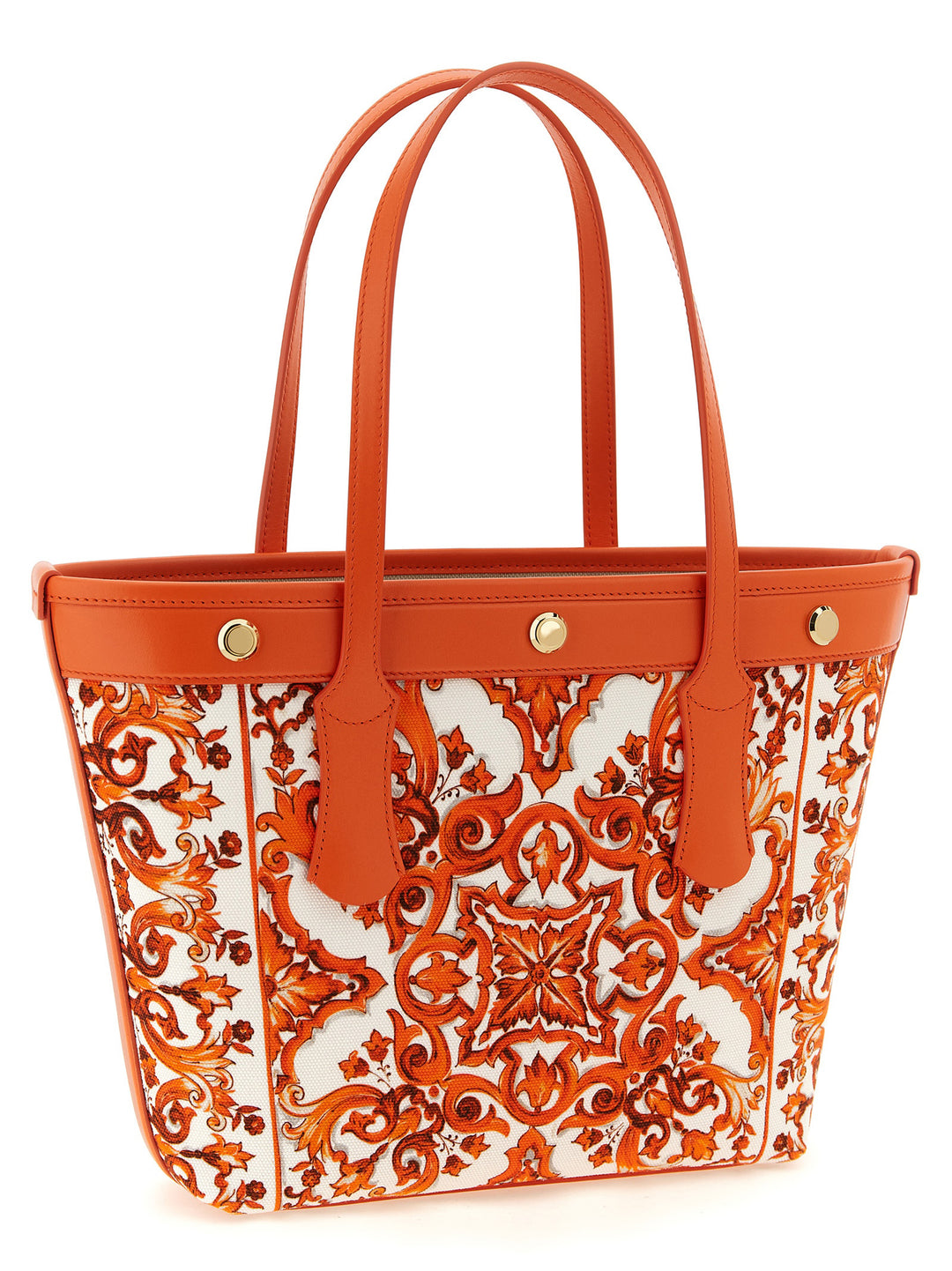 Dolce & Gabbana Atene Tote - Arancione | b652db5d18dcf93dad642908ae4306c13b6db524