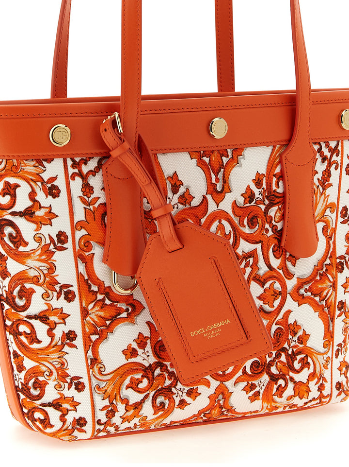 Dolce & Gabbana Atene Tote - Arancione | 6e4ee468b0cc3425adbcbb407127dcfb47115265