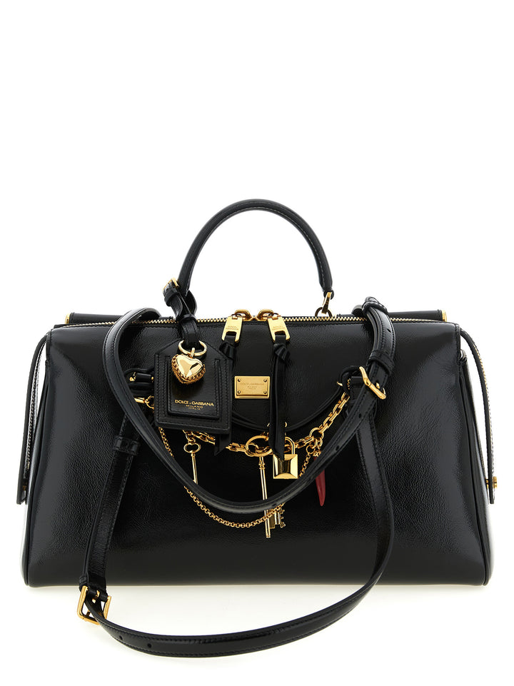 Dolce & Gabbana Vittoria Borse a Mano - Nero | 35acc0ac6c375ff166aed86fc0ad706bdf0e736e
