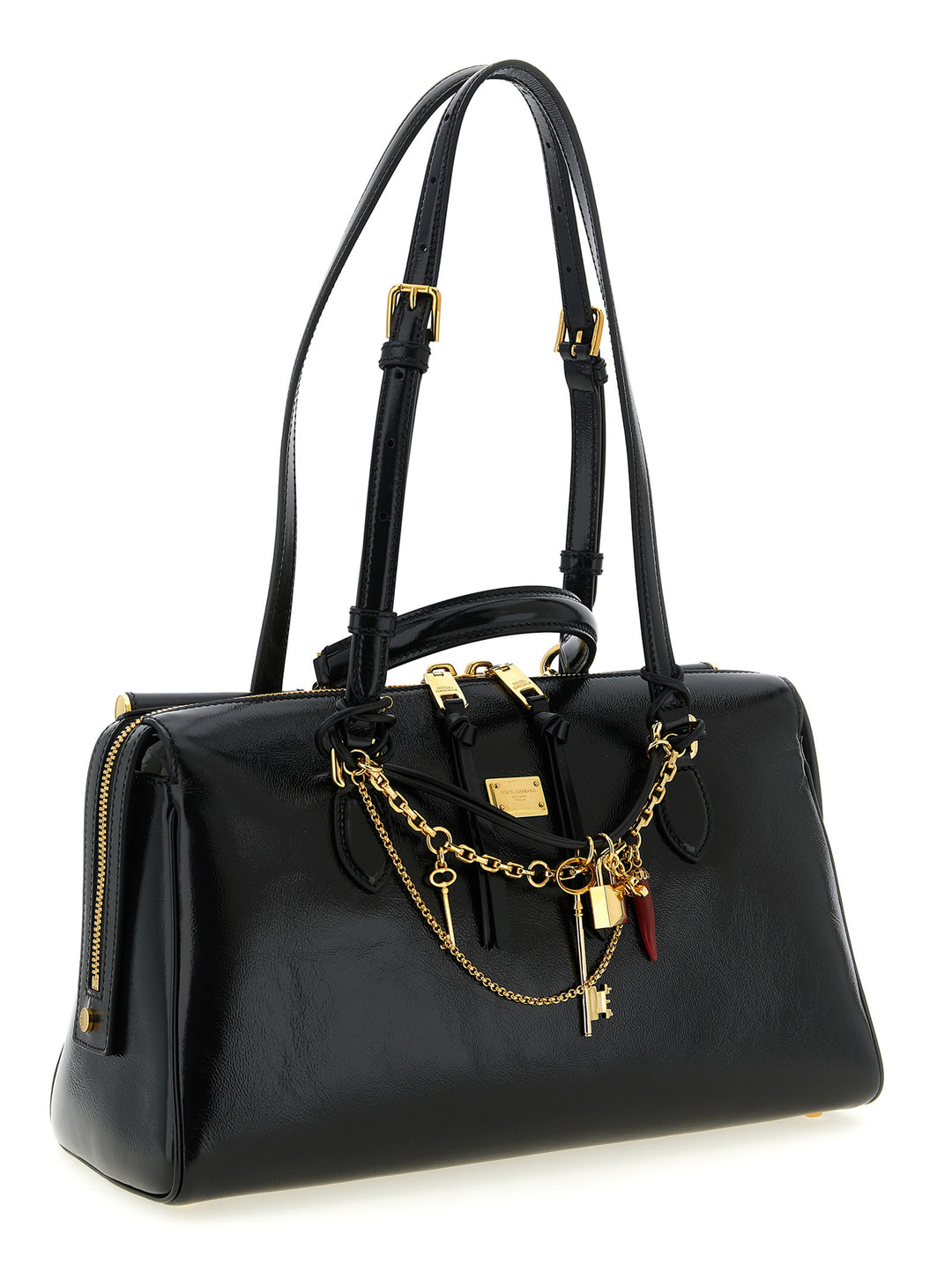 Dolce & Gabbana Vittoria Borse a Mano - Nero | 2c17bb052b7939de85ac1b95a5bdf70f88c024bb