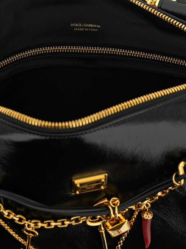 Dolce & Gabbana Vittoria Borse a Mano - Nero | a36dc6701cd94dce3cc73e10204b35330f981b97