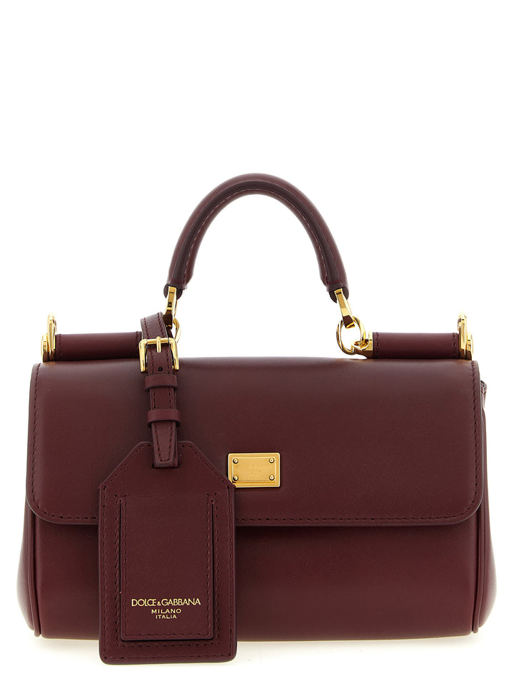 Dolce & Gabbana My Sicily Borse a Mano - Bordeaux | f612c3ce139f10a280616453a42596561e6d6655