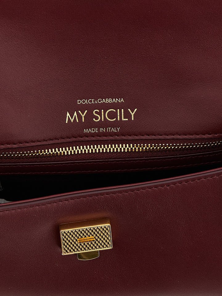 Dolce & Gabbana My Sicily Borse a Mano - Bordeaux | 498bea54b1b32ddd28f6cc2c3acc40ce82b07fb5